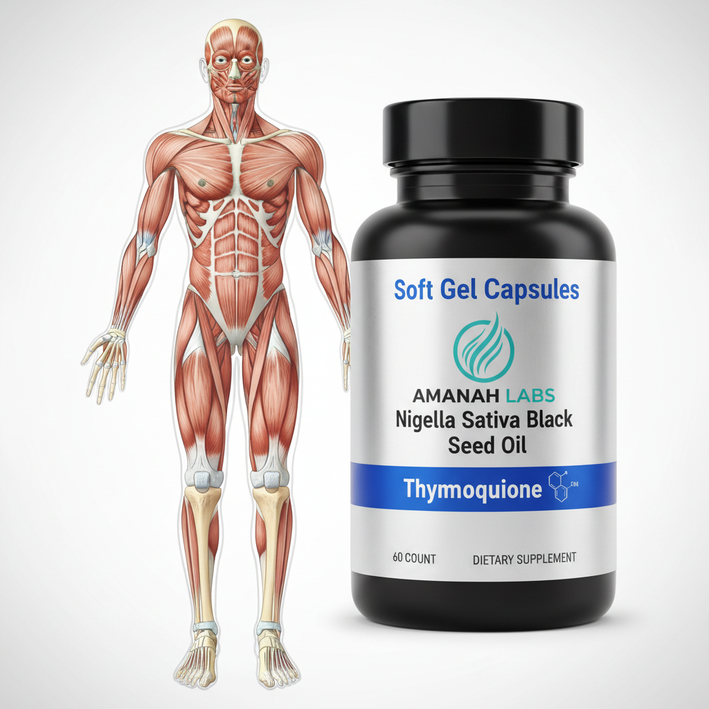 Nigella Sativa Black Seed Oil - 60 Soft Gel Capsules